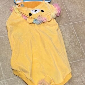 Squishmallows Leonard the Lion Pet Hoodie- NWT Sz Lg